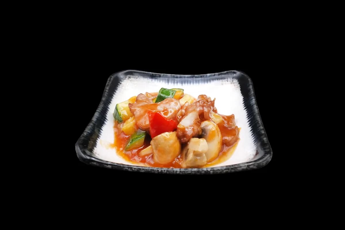 Varkenshaas met Zoetzure saus