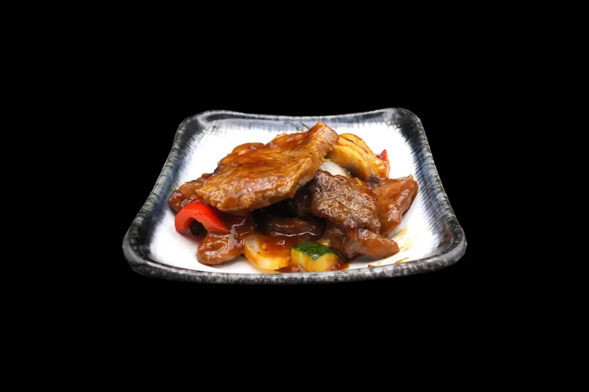 Ossenhaas met Gon Bao saus